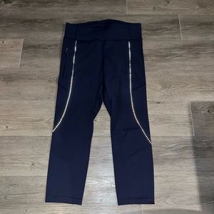 Lululemon fast and free cropped